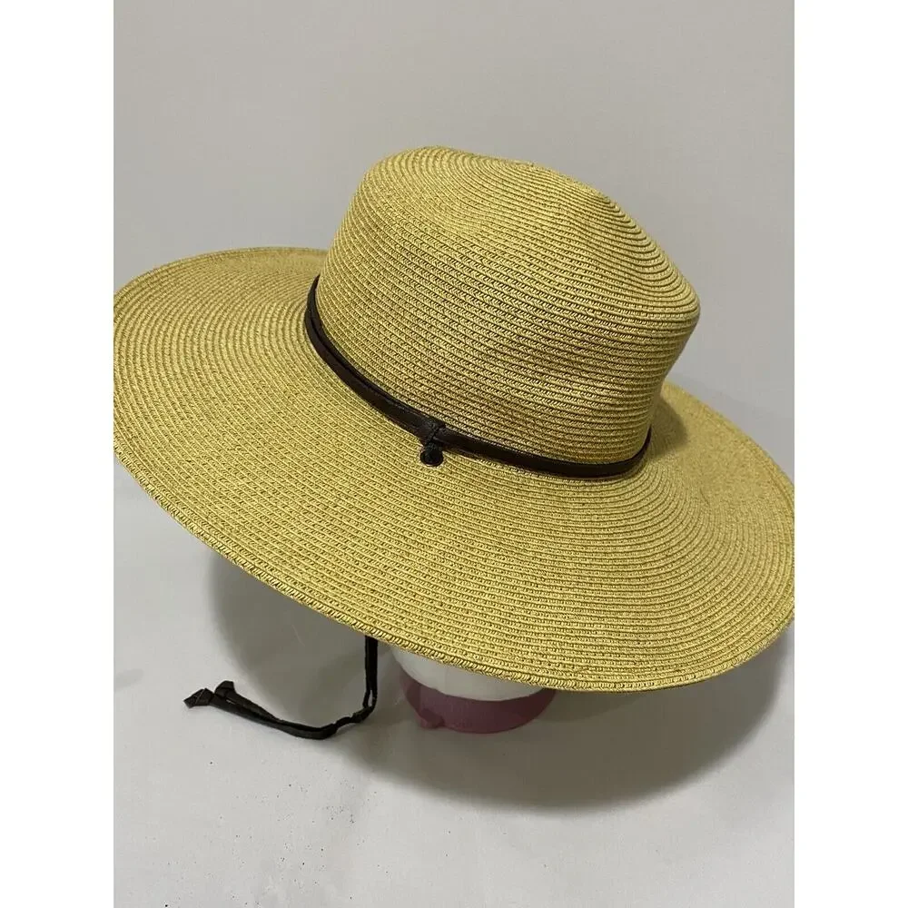 San Diego Hat Co Wide Brim Sunhat M Gardening Beach Pool adjustable Chin Strap